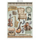Junk Journal Stamperia Backgrounds Symphony