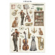 Junk Journal Stamperia Backgrounds Symphony