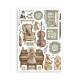 Washi pad 8 hojas A5 Stamperia Symphony