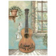 Kit 8 Papeles arroz A-6 Stamperia  Symphony