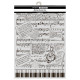 Stencil Stamperia Steampunk 15X20CM Y 0.5MM PROXIMAMENTE