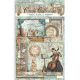 Set Tarjetas Stamperia Alice in Wonderland