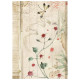 Kit 8 Papeles arroz A-6 Stamperia Backgrounds Oriental Garden