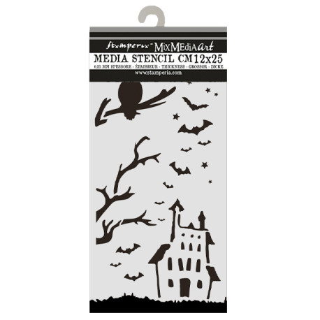 Stencil Stamperia Steampunk 15X20CM Y 0.5MM PROXIMAMENTE