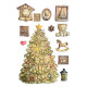 Stamperia Silicone mold A5 Christmas tree