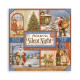 Maxi Block Papeles Scrap Stamperia 30 x30 Silent Night (una cara)