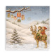 Maxi Block Papeles Scrap Stamperia 30 x30 Silent Night (una cara)