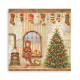 Maxi Block Papeles Scrap Stamperia 30 x30 Silent Night (una cara)