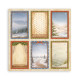 Maxi Block Papeles Scrap Stamperia 30 x30 Silent Night (una cara)