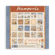 Maxi Block Papeles Scrap Stamperia 30 x30 Silent Night (una cara)