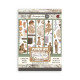 Washi pad 8 hojas A5 Coffee and chocolate Stamperia