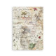 Washi pad 8 hojas A5 Stamperia Floweres and Poems