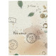 Kit 8 Papeles arroz A-6 Stamperia Backgrounds Flowers and Poems