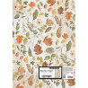 Hoja Papel  Arroz Stamperia 50x70 cms. Peony pattern