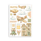 Washi pad 8 hojas A5 Stamperia Cozy Family