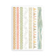 Washi pad 8 hojas A5 Coffee and chocolate Stamperia