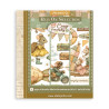 Rub-on Stamperia Set 6 Hojas 20.5x23 cms. Cozy Family