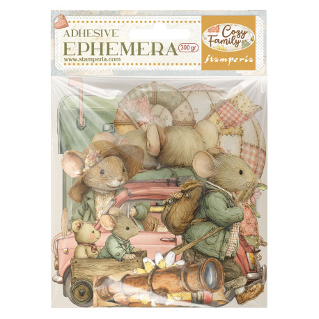 Ephemera Stamperia Cozy Family