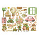Ephemera Stamperia Cozy Family
