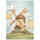 Kit 8 Papeles arroz A-6 Stamperia  Cozy Family