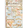 Set Tarjetas Stamperia Alice in Wonderland