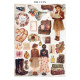 Junk Journal Stamperia Backgrounds  Our Way
