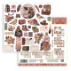 kit de Papeles Scrap Wedding Stamperia 30 x30