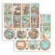 kit de Papeles Scrap Old Lace Stamperia 30 x30