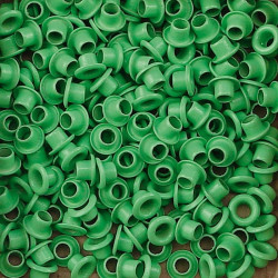 Set Eyelets 5 mm  light green25 piezas