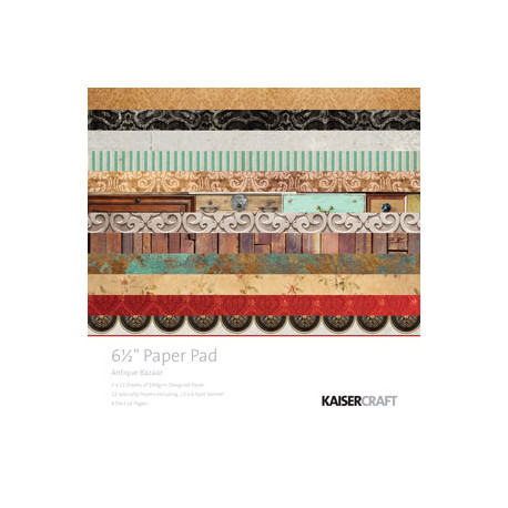 Pack de papeles Kaisercraft 30,5x30,5cm Pen & ink