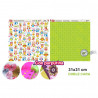 Papel Scrap buhos 31x31 Modelo 6