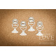 Chipboard - chalices White and Innocent  PROXIMAMENTE