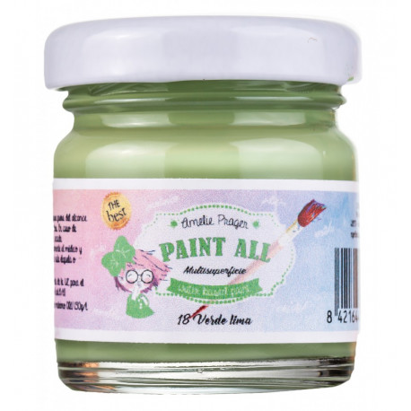 Paint All Multisuperficie Verde Lima Amelie 30 ml