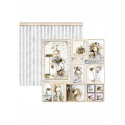 Papel 12×12  “Otro año magico”. Julio