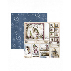 Papel 12×12  “Otro año magico”. Diciembre