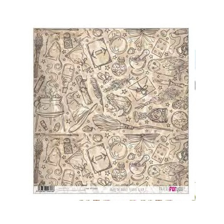 Papel de Arroz  31,8 x 30 cm Terror Glam Papers For You