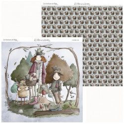 Papel 12x12 Los Hechizos de Olga 1