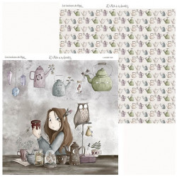 Papel 12x12 Los Hechizos de Olga 7