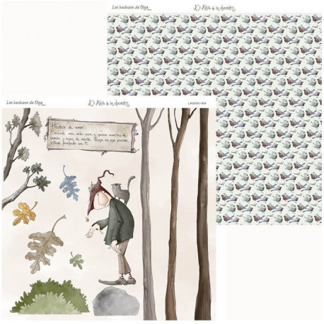 Papel 12x12 Los Hechizos de Olga 11