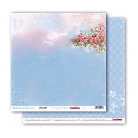 Papel Scrapberry´s 12 x 12 Winter Wonderland " Magical Wishes