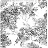 Transparent foil vintage summer 30x30