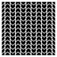 Stencil Chevron Pattern 15.2x15.2 cms